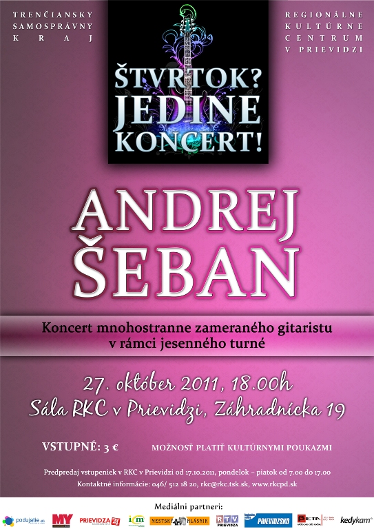 ŠJK - Andrej Šeban - plagát